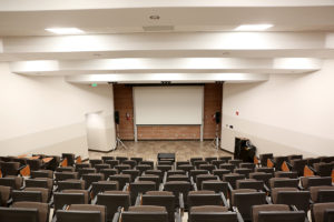 Large lecture hall from above