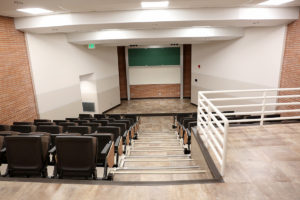 Small lecture hall from above
