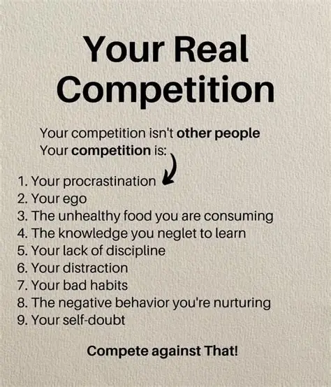 Compete against your real competition